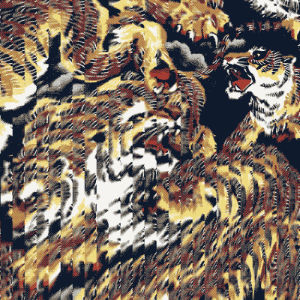 kenzo,tiger,interactive,canvas