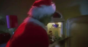 the grinch,how the grinch stole christmas,food,christmas movies,oops,jim carrey,2000,throwing,ron howard