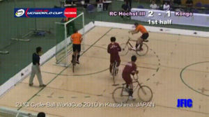 bicycle with soccer