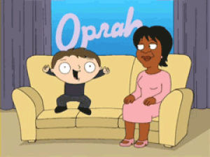 excited,tom cruise,family guy,oprah,couch