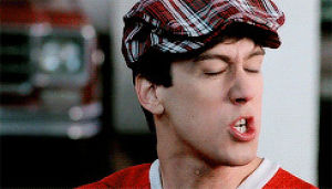 ferris buellers day off,matthew broderick,i love this movie,beardy