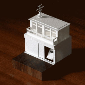 garage,paper model,animation,loop,daily project,paper architecture,paperholm
