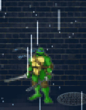 turtles,game,comics,rain,after effects,ae,ninja turtles,8 bits,crimson peak