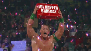 john cena,wwe,wrestling,birthday,happy birthday
