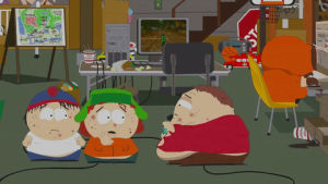 eric cartman,stan marsh,kyle broflovski,games,fat,sick