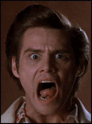 ace ventura,jaw drop,jim carey,mouth,reactions,scared,surprised