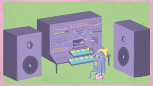 synth,illustration,character
