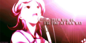 angel beats,song,anime,concert,singing,moment,now,microphone,my own way,ill find my own way,animado,kyrie irving