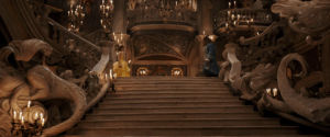 dance,beauty and the beast,staircase