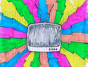 watching tv,blinking,trippy,mind control,tv,art,television,picture,scary,color,flashing,doodle,rays,myart,mind melt,mellt,color television,mind ray