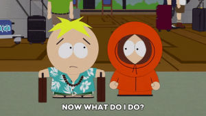 kenny mccormick,butters stotch,vacation,kenny,butters