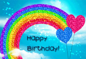 birthday,rainbow,happy
