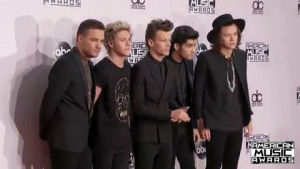 one direction,1d,red carpet,amas 2014