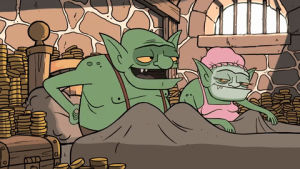 goblins,in bed,morning,clasharama,good morning,goblin,scratching,talking,bed,talk,listening,listen,scratch,clash,chatter,face mask,chatterbox,clash of clans,clash royale
