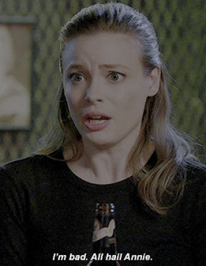 britta perry,community,gillian jacobs,communityedit,community spoilers,damn right all hail annie