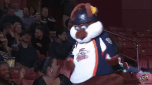 mascot,hockey,swamp rabbits,stomper