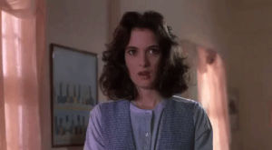 heathers,movie,shocked,winona ryder,staring,disgusted