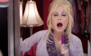 dolly parton,me literally every day when im putting my makeup on with my music