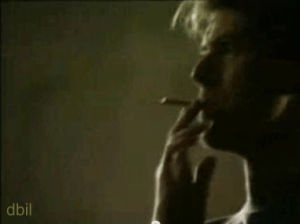 90s,celebrities,random,smoking,david bowie