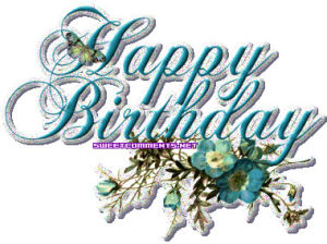 happy birthday,butterfly,graphics,sparkly,comments,transparent,happy,page,images,birthday,pictures,flower,glitters