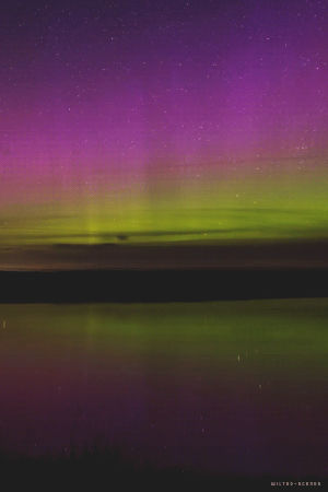 aurora borealis,space,pule,astronomy,lake,science,nature,green,aurora,vertical,vertical nature,wilted scenes