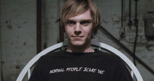 tate langdon,american horror story,normal people scare me,tate