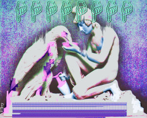 codeine,webpunk,glitch,glitch art,net,vaporwave art,animals spooning,art,design,artists on tumblr,internet,wave,graphic design,vaporwave,digital art,net art,pule,aesthetics,cybeunk,new wave,glitchy,web art