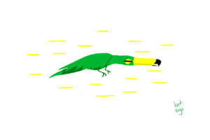 animation,toucan,eadweard muybridge,bird,loekvugs