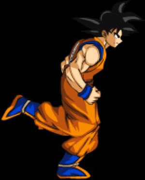 GIF transparent transparente son goku - animated GIF on GIFER