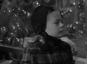 christmas movies,suspicious,miracle on 34th street,incredulous,classic film,natalie wood,side eye,disbelief,1947