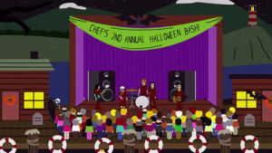 fun,party,halloween,excited,korn