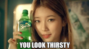 thirst trap,sprite,collection,miss a,suzy,thirsty,suzy bae,you look thirsty