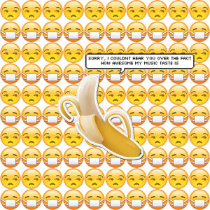 emoji,banana,anne horel,snob