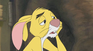rabbit,frustrated,winnie the pooh