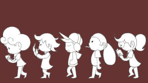 GIF walk cycle - animated GIF on GIFER