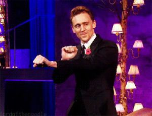 loki,tom hiddleston,tom hiddleston dancing,tv,my noodle,mineth