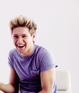 niall horan,one direction,laughing