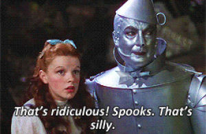 wizard of oz,tin man,cowardly lion,scarecrow,gale,dorothy,toto,spooks,forbidden forest