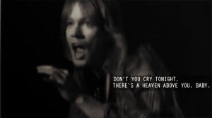 guns n roses,dont cry,rock and roll,axl rose