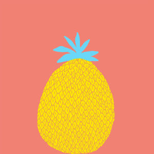 pineapple,happy birthday