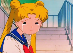 sailor moon,cry,sad,crying,tears,cry about it