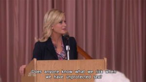 unprotected,parks and recreation,love,amy poehler,leslie knope