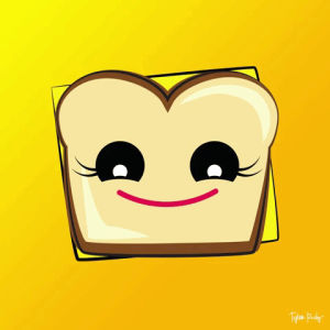 cheese,bread,toast,yellow,animation,cute,cartoon,grilled cheese,cheesey,national grilled cheese day,spilt,grilled cheese day