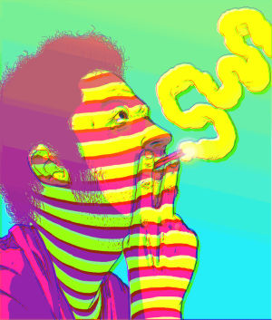 animation,loop,illustration,psychedelic,smoke,stripes,mstrfng