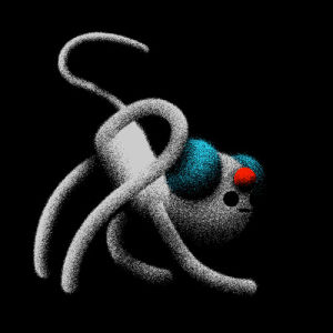 ori toor,rubber,art,animation,loop,character,monkey,walk,depression,surreal,trying