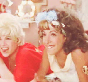 grease,vanessa lengies,rizzo,tina cohen chang,becca tobin,glee,heather morris,brittany pierce,kitty wilde,stockard channing,sugar motta,jenna ushkowitz,betty rizzo,frenchy,pink ladies,didi conn,what the fuck does that mean
