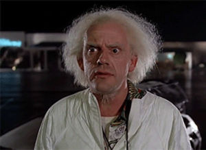 abandon thread,back to the future,doc brown,im out,reactions,leave,abandon,bye hater