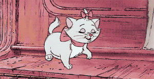 cat,disney,pink,kitten,marie,aristocats,cat piano pink