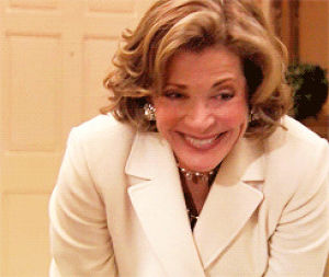 arrested development,lucille bluth,reaction,excited,jessica walter