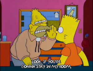 bart simpson,season 7,angry,episode 22,frustrated,i,grampa simpson,7x22